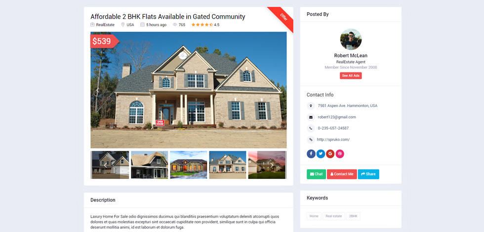 Single property