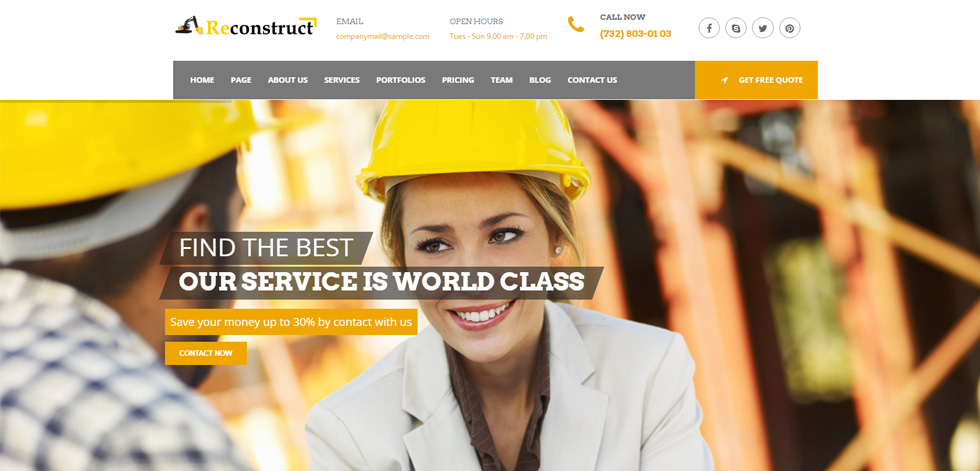 Home page