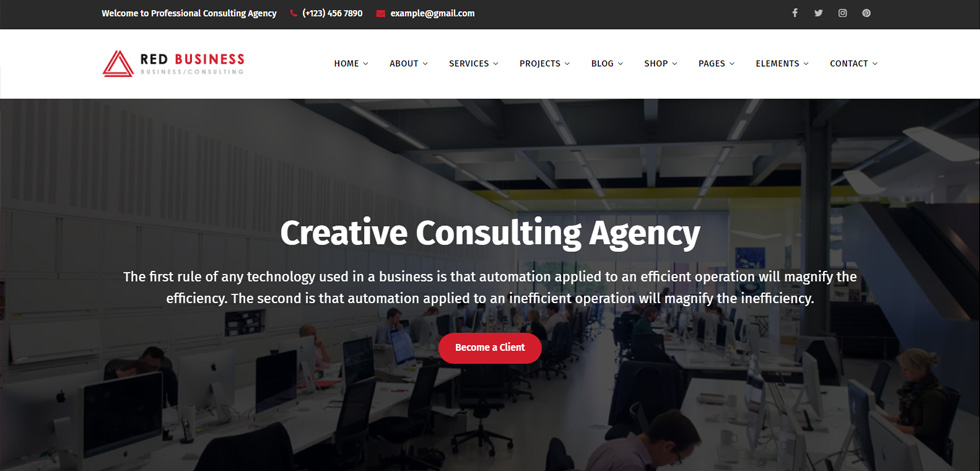 Home page