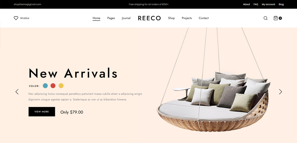 Home page