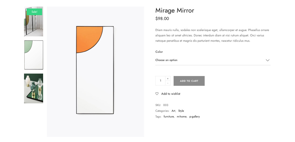Product page