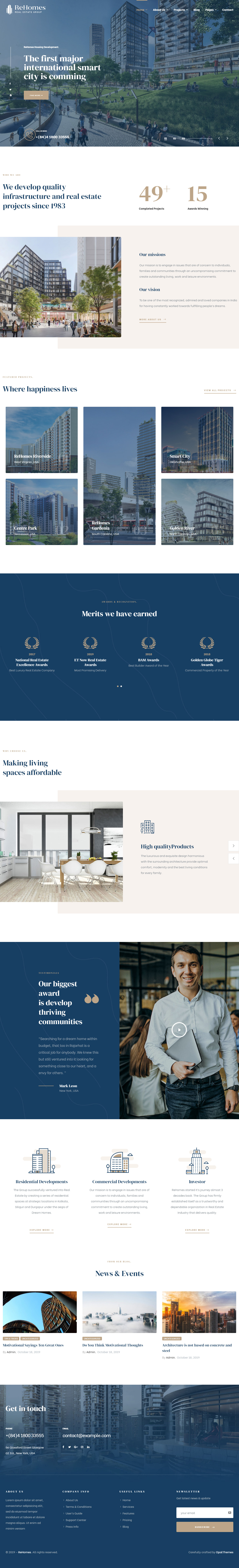 Rehomes WordPress Real Estate Themes