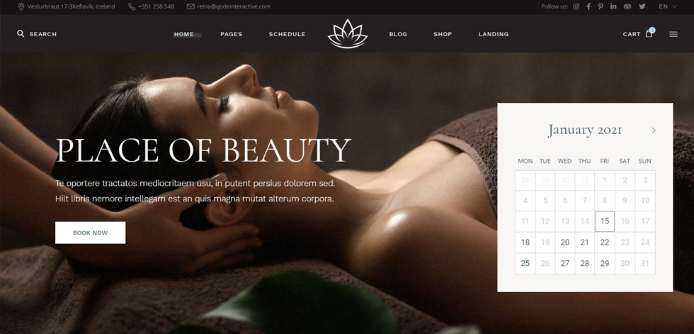 Home page