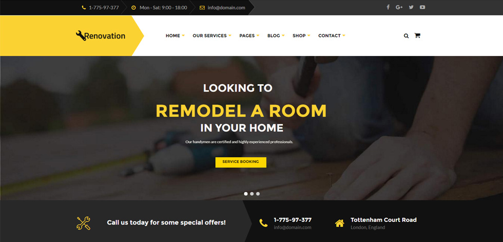 Home page