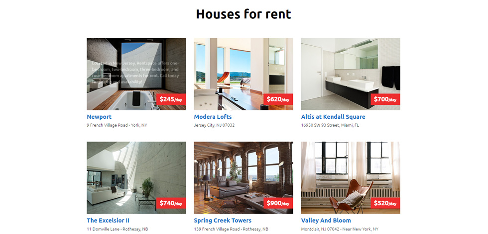 Apartments