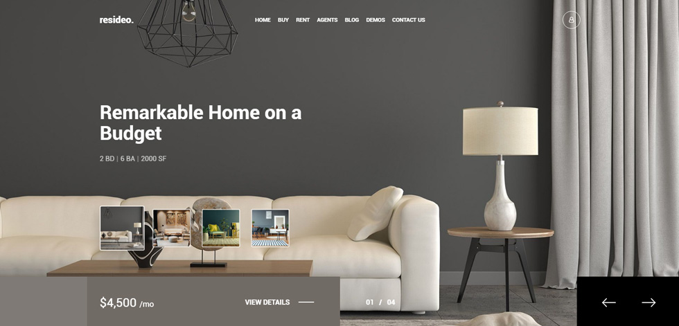Home page