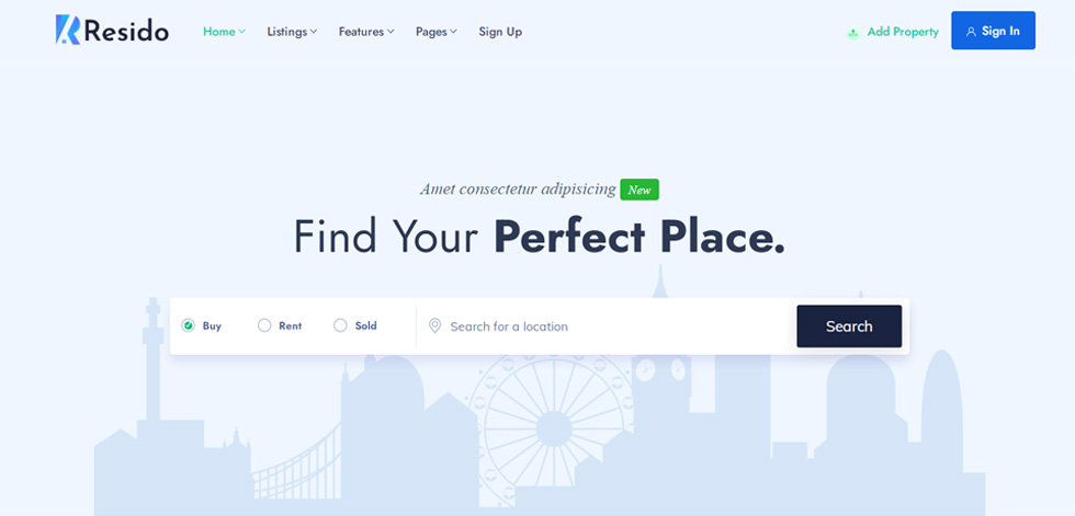 Home page
