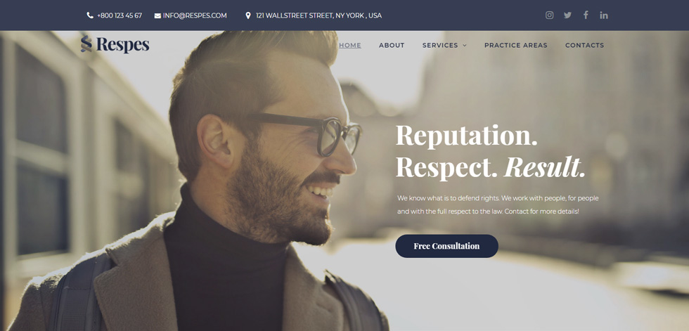 Home page