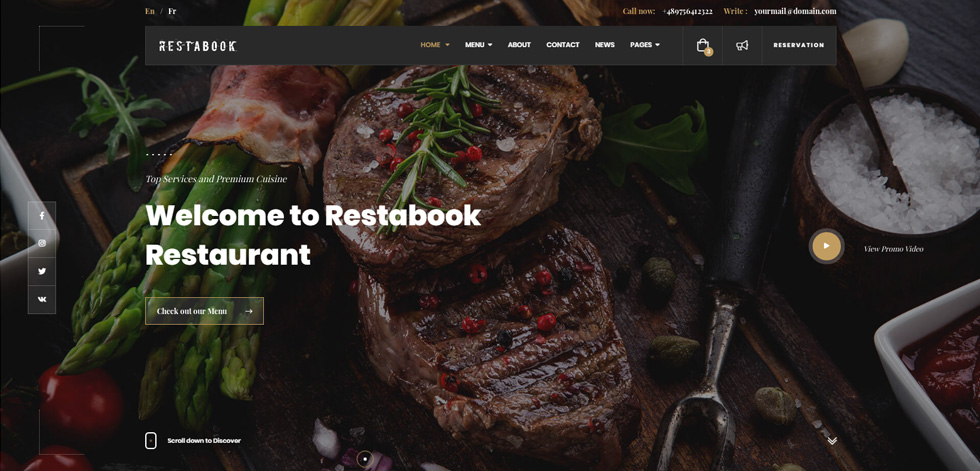 Home page