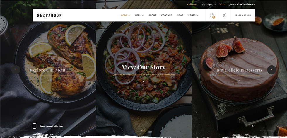 Home page