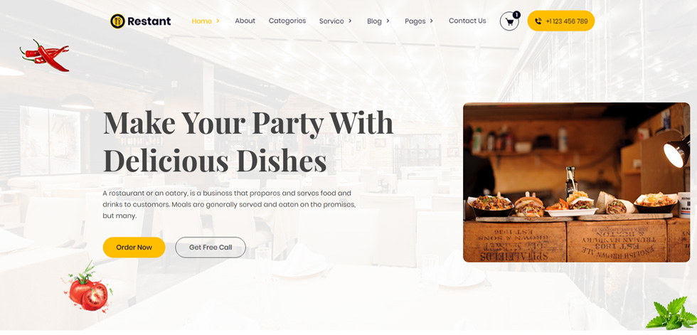 Home page
