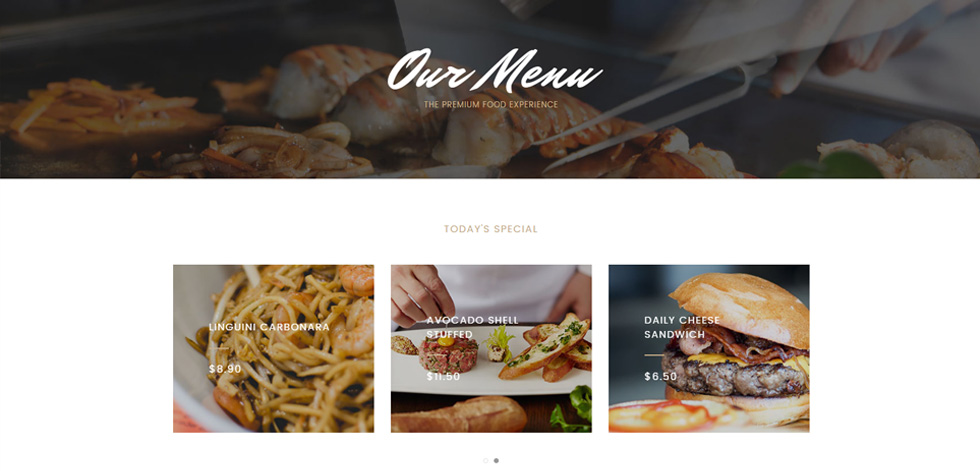 Food Menu