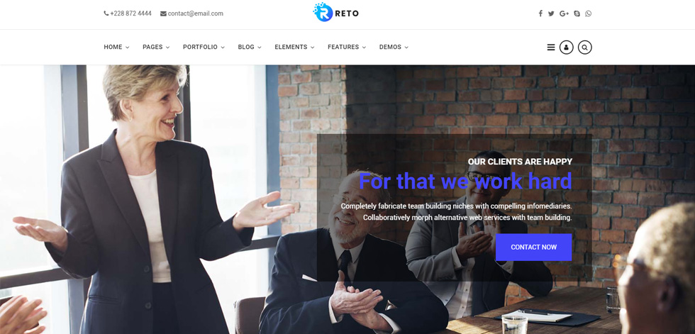 Home page