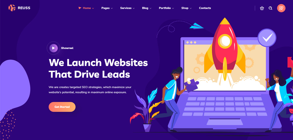 Home page
