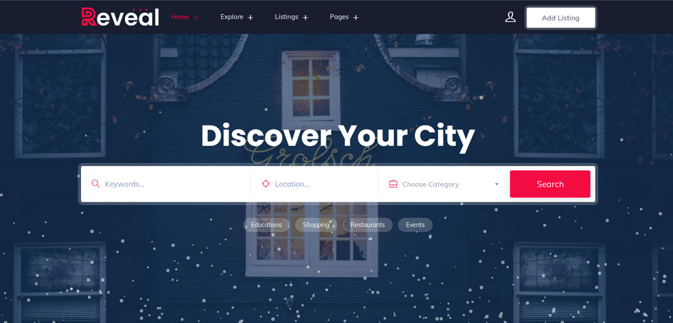 Home page