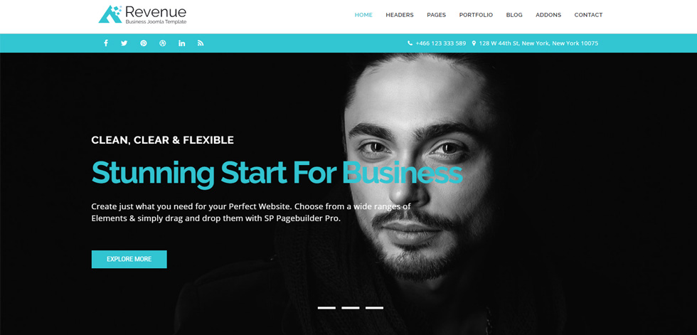 Home page