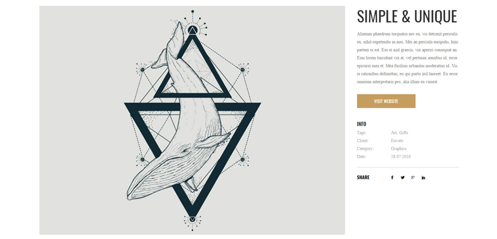 Portfolio single
