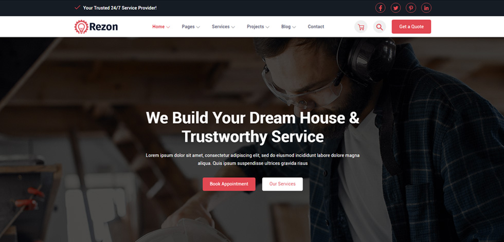 Home page