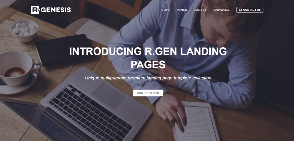 Home page