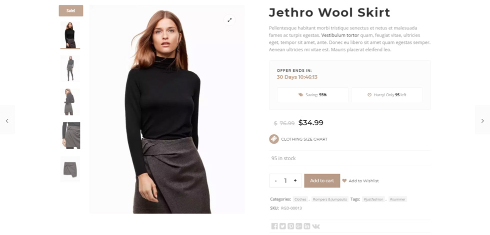 Product page