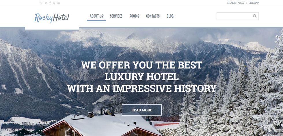Home page