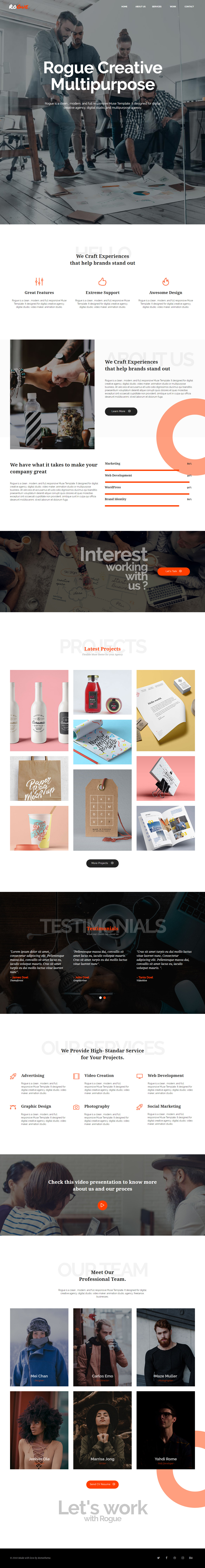 ROGUE Business Muse Template
