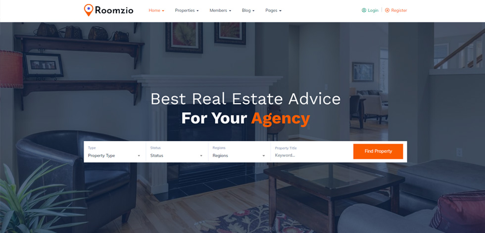 Home page