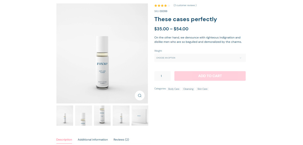 Product page