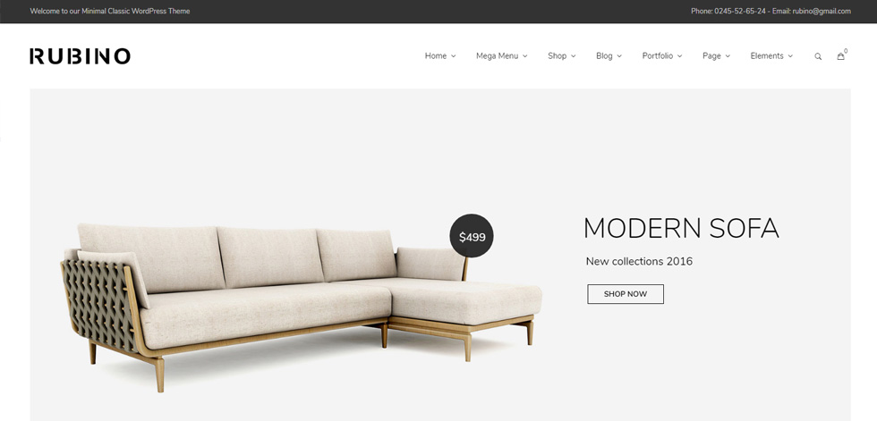 Home page