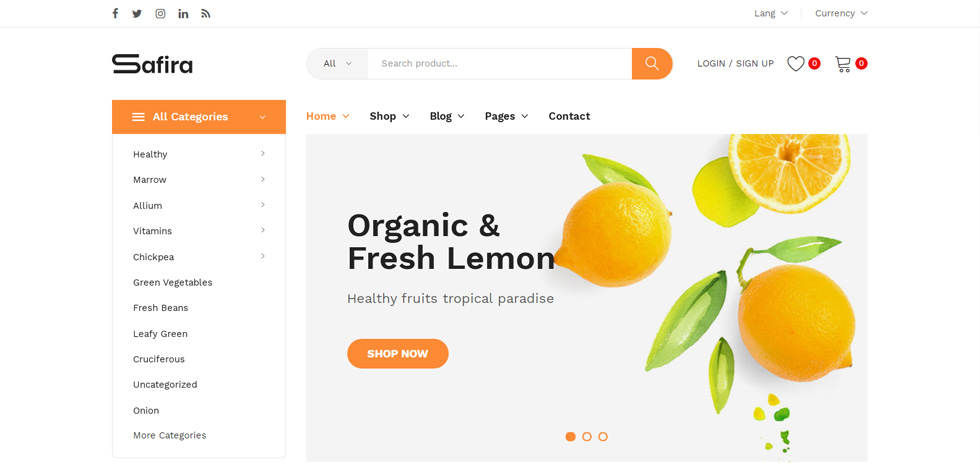 Home page