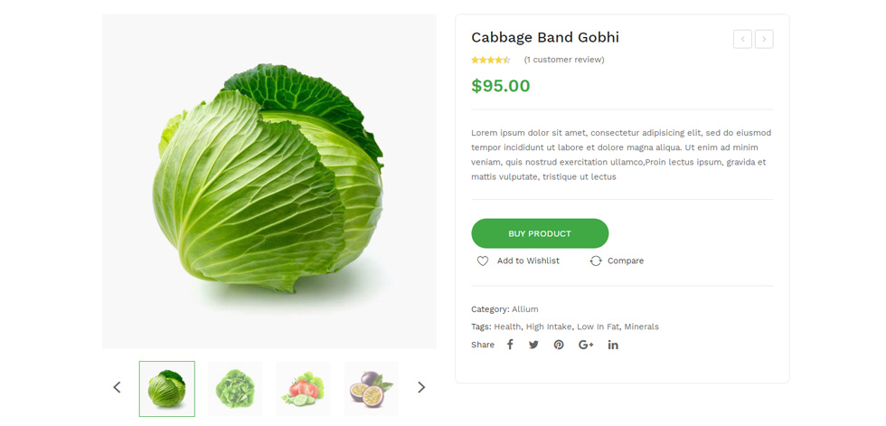 Product page