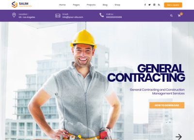 5+ Latest WordPress Industrial Templates 2018