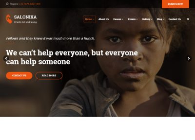 Best Fundraising WordPress Theme 2018