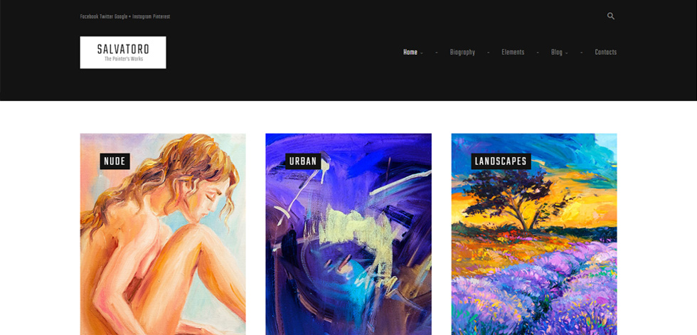 Home page