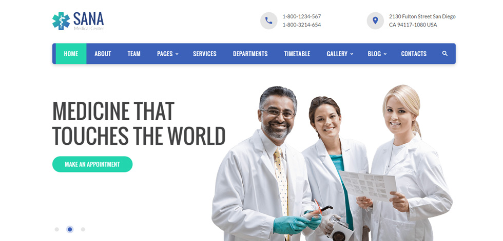 Home page