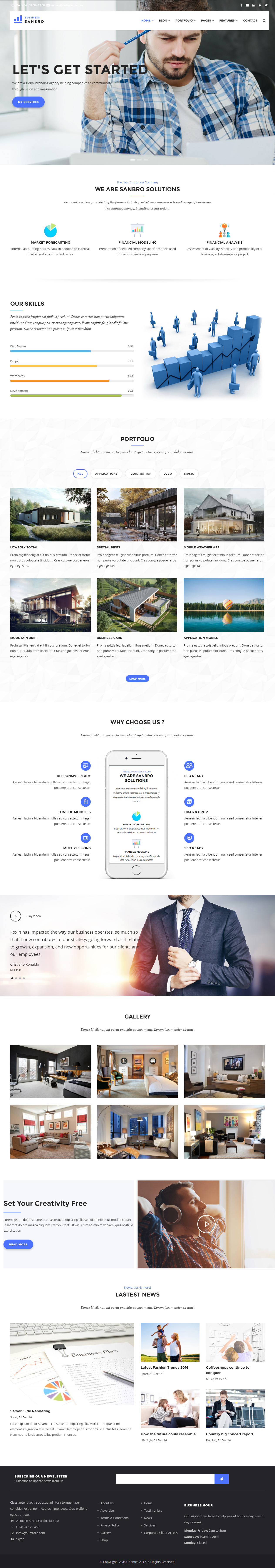 Sanbro Drupal Drag and Drop Theme
