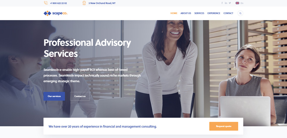 Home page