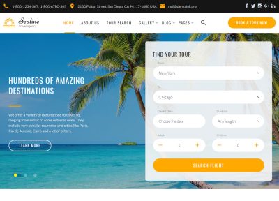 Latest Hotel HTML5 Templates 2018
