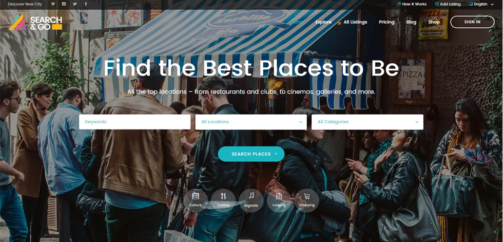 Home page