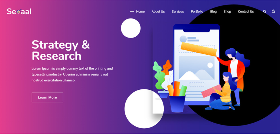 Home page