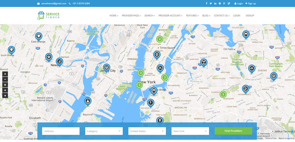 Home page