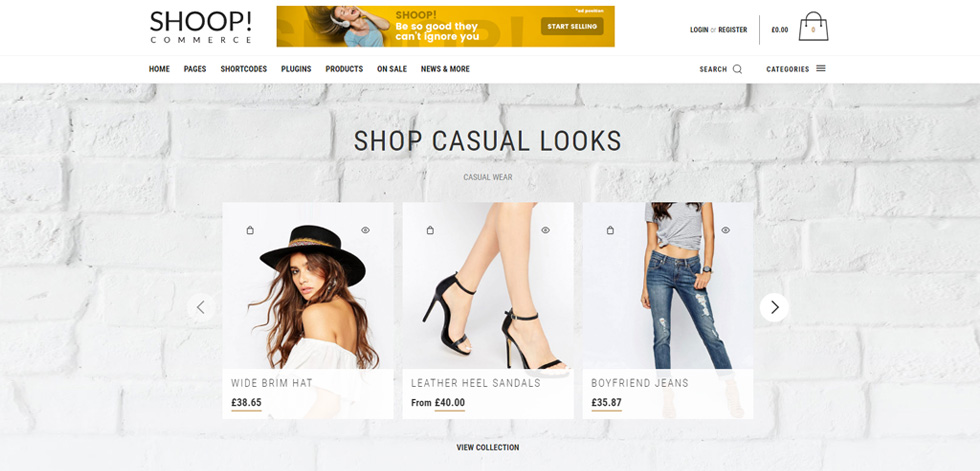 Home page