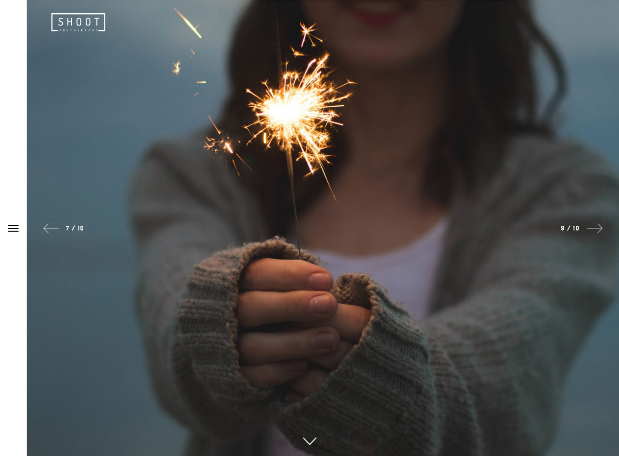Shoot HTML5 Photography Website Templates