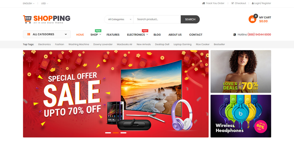 Home page
