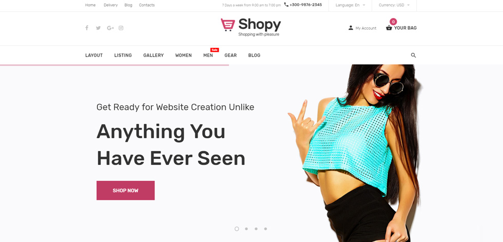 Home page