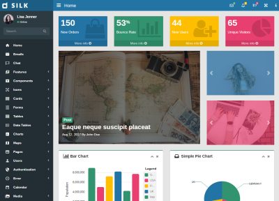 5+ Best Angular Material Design Website Templates 2020