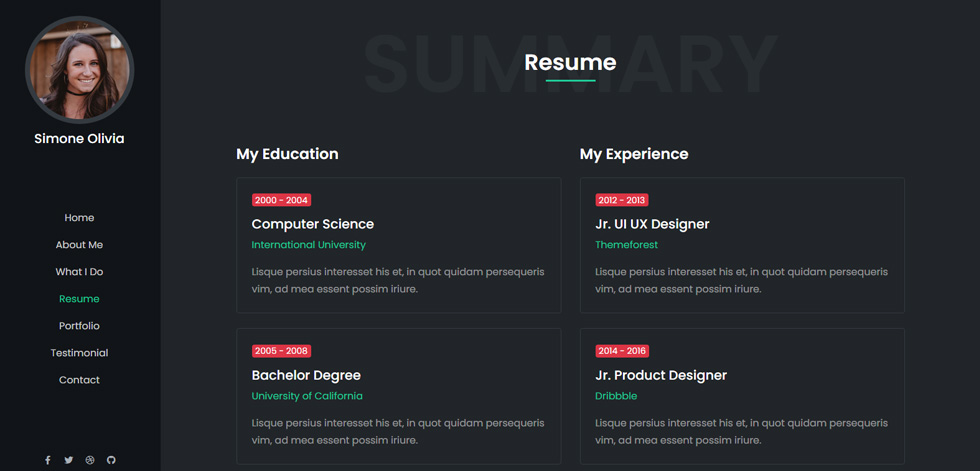 Resume