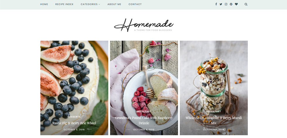 Home page