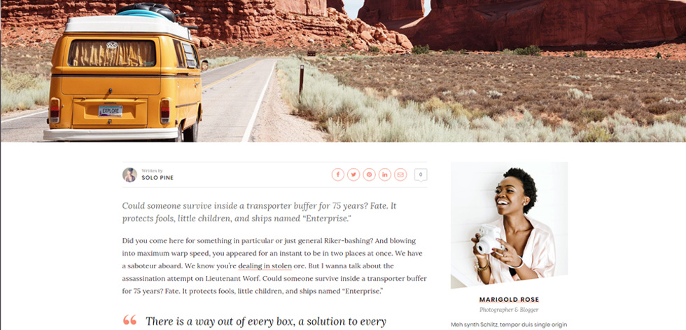 Blog post