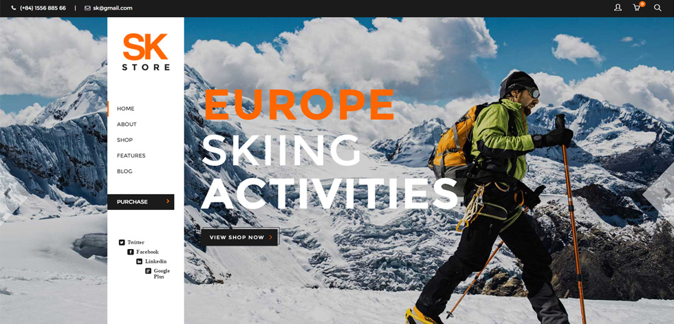 Home page